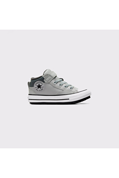 Converse Chuck Taylor All Star Malden Street Çocuk Gri Deri Sneaker
