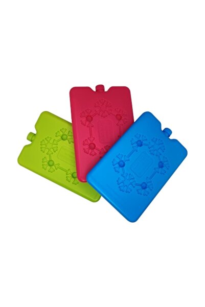 OEM Cooling Tablets, 3x200g, for Icebox, Blue, Pink, Green