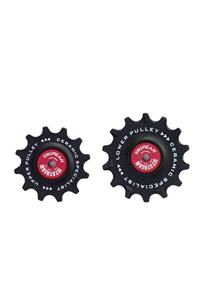 Choice مجموعة بكرات عجلة جوكي كبيرة الحجم بمحمل سيراميك/فولاذ SRM 12-14T 12T+12T 12T+14T لـ 10/11 سرعة G