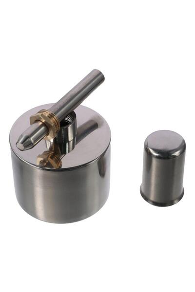 Choice 200ml 304 Stainless Steel 200ml Alcohol Lamp Durable Heating Equipment Thickened Chemistry Lab Alcoh