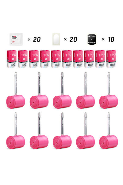 Choice صمام بريستا 700c 65MM 18-32C 10 قطع 10 قطع صمام CYCLAMI من الفولاذ الم...