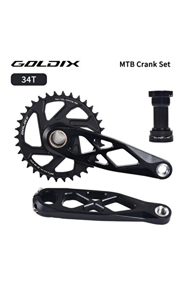 Choice كرنك 170 مم 34T BB GOLDIX MTB كرنك مجموعة BSA 24 مم 165 مم 170 مم 175 ...