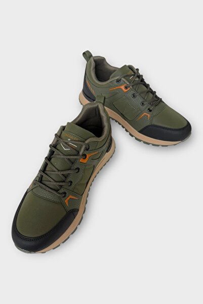 Liger Ανδρικά Αθλητικά Παπούτσια Άνετα Comfort 4 Seasons KHAKI