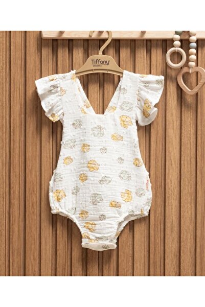 Tiffany Müslin Sea Shell Theme Fırfırlı Badi