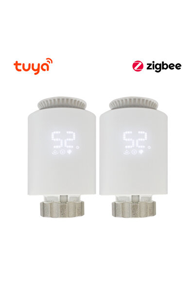 choice2 Other ME167 2PCS Tuya Smart ZigBee 3.0 Thermostatic Radiator Valve TR...