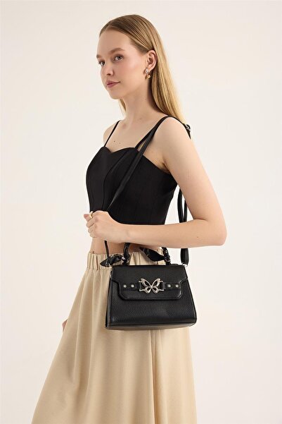 HomeStore Τσάντα με κούμπωμα πεταλούδας