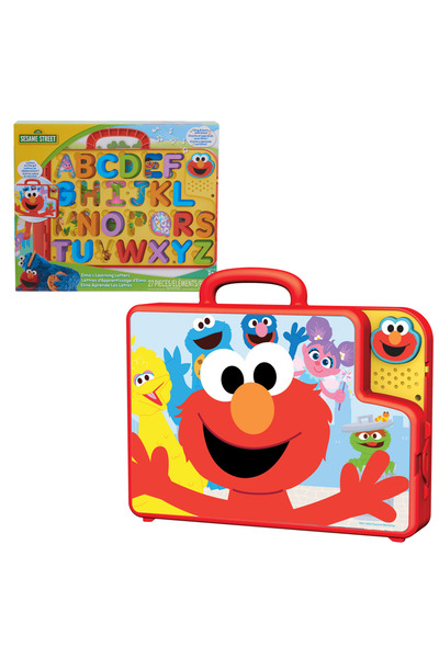 Sesame Street حروف إلمو التعليمية، تتضمن 26 حرفًا قابلًا للإزالة وتلعب أغنية ...