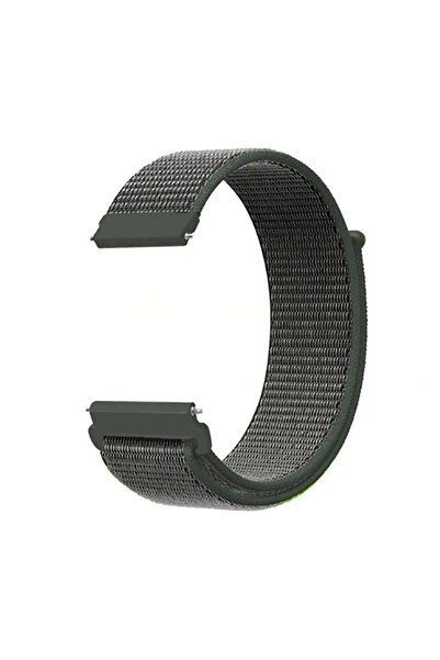 Gpack Imiki TG1 22mm Kordon Kayış Kumaş Cırt Cırtlı 22/CRT Yeşil