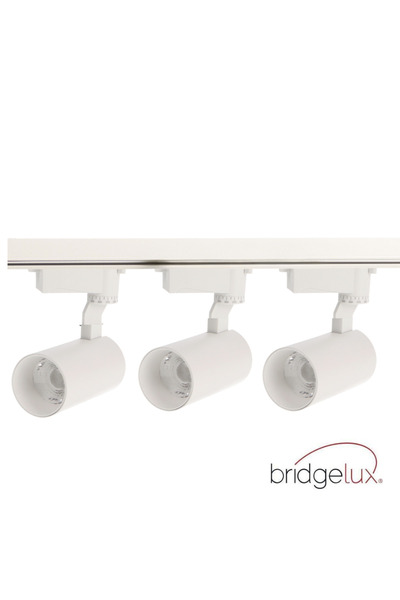 LDM Kit de 3 spoturi LED CCT Berna 12W pe șină monofazată 1 metru, alb