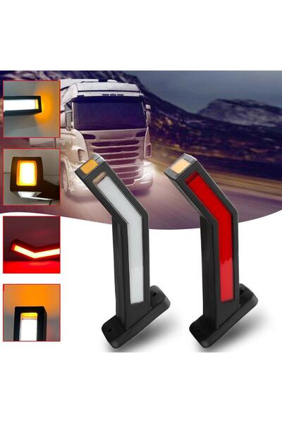 OEM Set lumini de gabarit, LED complet, semnalizare dinamică, design unic, 3 funcții, 12-24V, universal