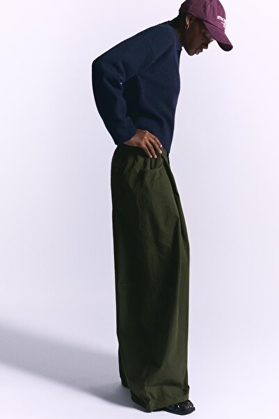 Bershka Technical balloon parachute trousers