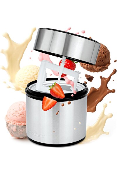 Profi Cook PC-ICM 1140 İnox Dondurma Makinesi 1800 ml Dijital Zamanlayıcı 12W
