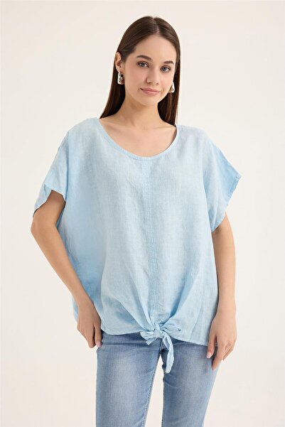 HomeStore Λινό Μπλούζα