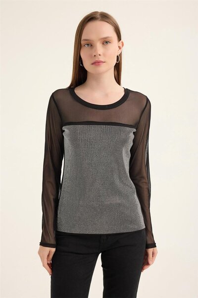 HomeStore Tül Yaka Bluz