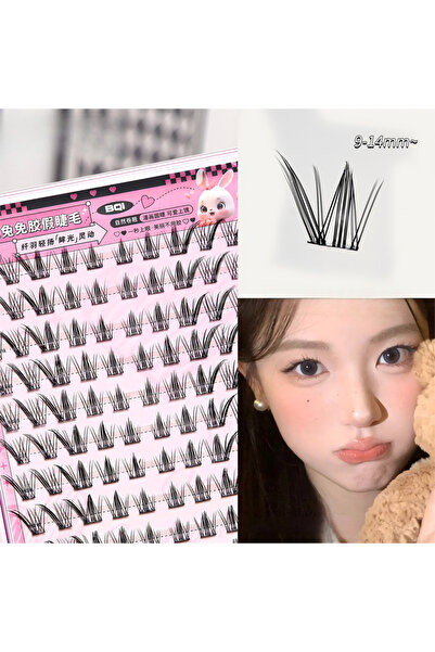 Choice6 B7785 عشرة صفوف من الرموش الصناعية ذات السعة الكبيرة والخالية من الغر...