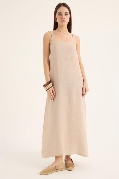 HomeStore Linen Long Dress