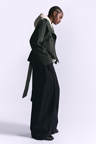 Bershka Technical balloon parachute trousers