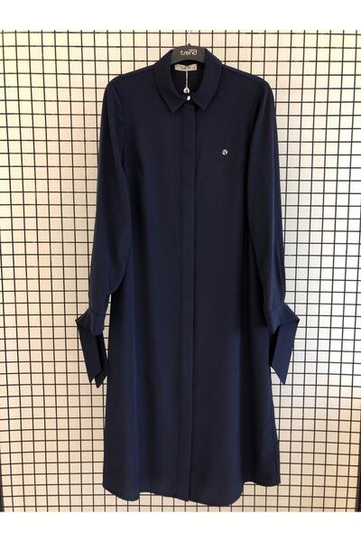 Armine Tunic with Hidden Button Sleeves