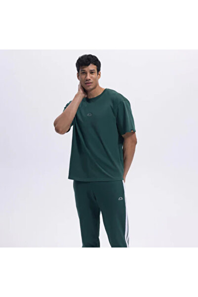 Ellesse Ανδρικό πράσινο μπλουζάκι Oversize – EM376-GRN