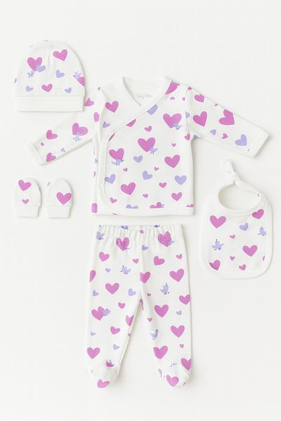 For My Baby Ribbed 5-Piece Hospital Outlet