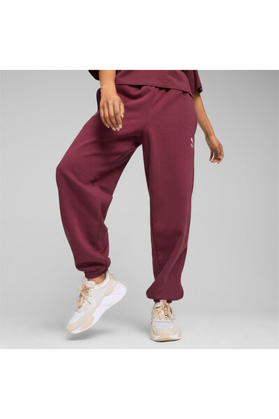 Puma Womens Team Sweatpants - Red