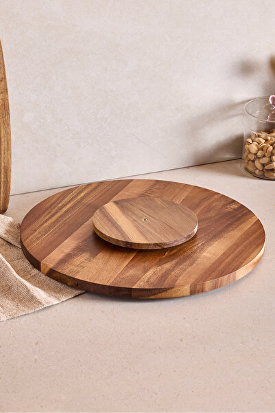 Perotti Acacia Cheese Presentation Stand 35 cm