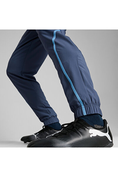 Puma Mens Manchester City Pre-match Woven Pants - Blue