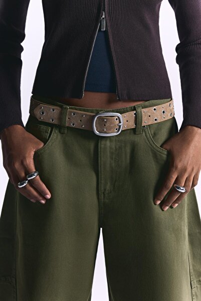 Bershka Suni süet kuşgözü kemer