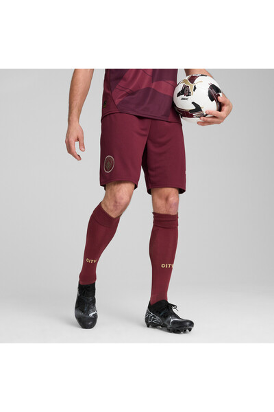 Puma Mens Manchester City 24/25 Shorts - Red