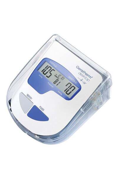 Geratherm Desktop device with a screen to measure blood pressure from the upper arm
