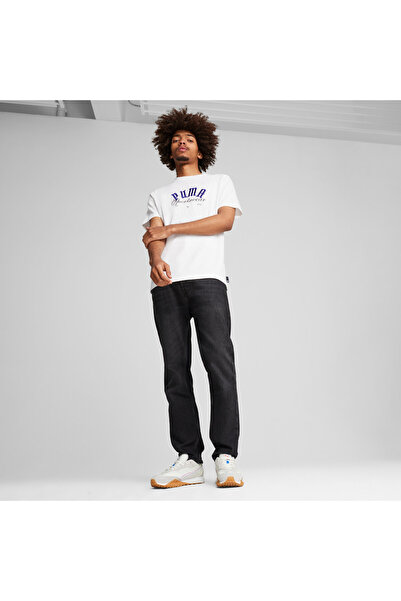 Puma Mens GRAPHICS Sportswear Tee - White