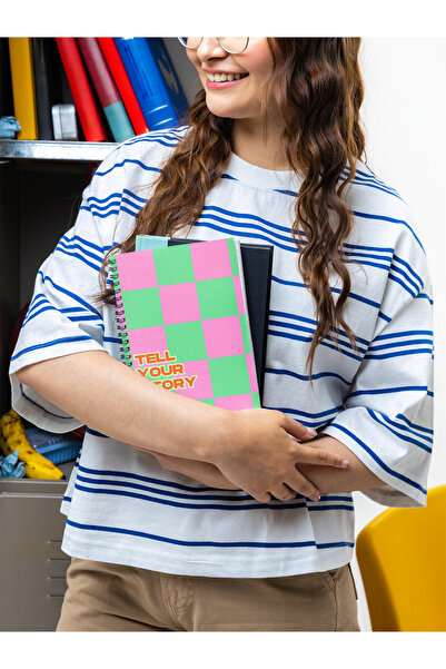 edinotes Edi Notes A5 Spiral Unlined School Notebook