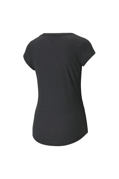 Puma Womens Performance Heather Cat Training Tee - Gray