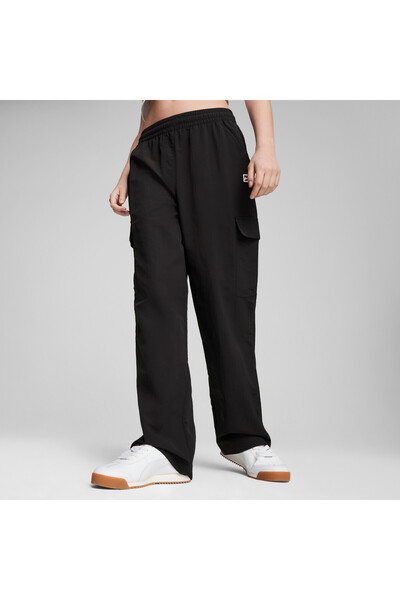Puma Womens DOWNTOWN Cargo Pants - Black