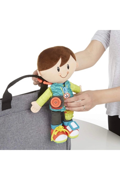 PLAYSCHOOL Playskool Classic Dress up Fun Friends, Activity Plush Doll for Kids Ages 2 and up