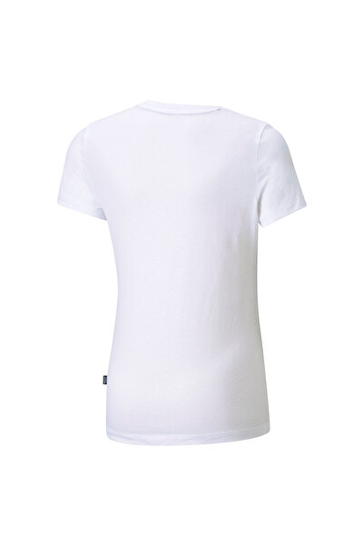 Puma Youth Girls Essentials Logo Tee - White