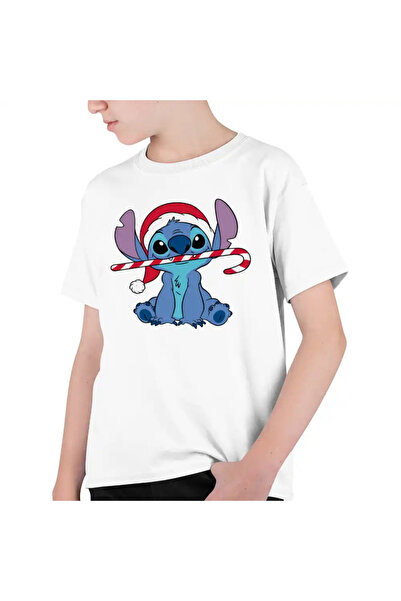 OEM Tricou Copii Baieti Stitch Mos Craciun