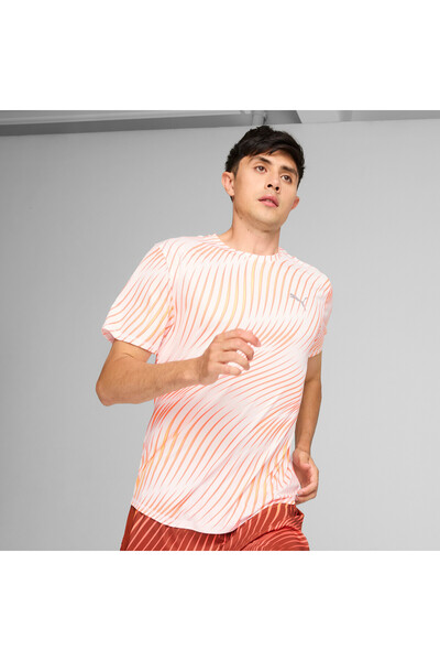 Puma Mens Run Favourite Tee - White