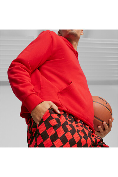 Puma Mens Big Joker Basketball Shorts - Red