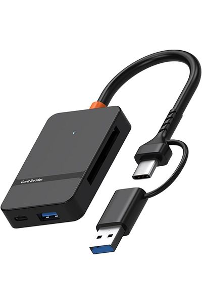 GENERAL USB3.0/USB C memory card reader, with high-speed data transfer of 5 Gbps