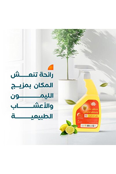 Ribal Magic بخاخ طارد للحشرات ومطهر ومنظف (للأرضيات - 30 لترًا) 3 في 1