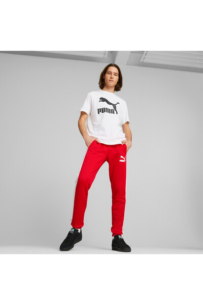 Puma Mens Iconic T7 Track Pants - Red