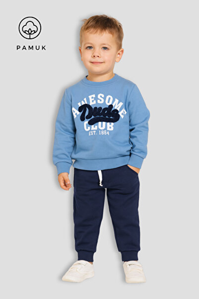 HK HOPKİDS Set de îmbrăcăminte pentru băiat, brodat cu două fire, Me de tranz...