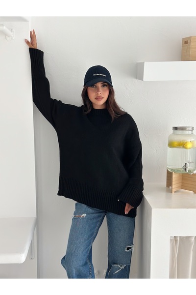 Velista Women's Crew Neck Knitwear Sweater Comfortable Fit Long Sleeve