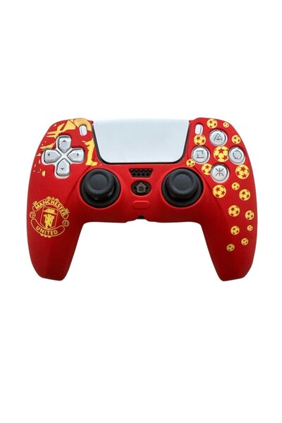 Doreka Ps5 Dualsense Manchester Desenli Koruyucu Silikon Kılıf