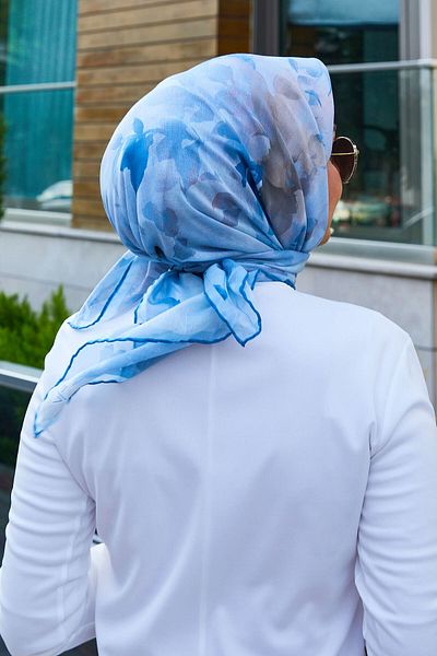 EBRUTESETTÜR Floral Patterned Scarf