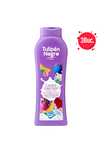 tulipan Set 3 bucati- NEGRO GEL DUS 650ML CANDY FANTASY