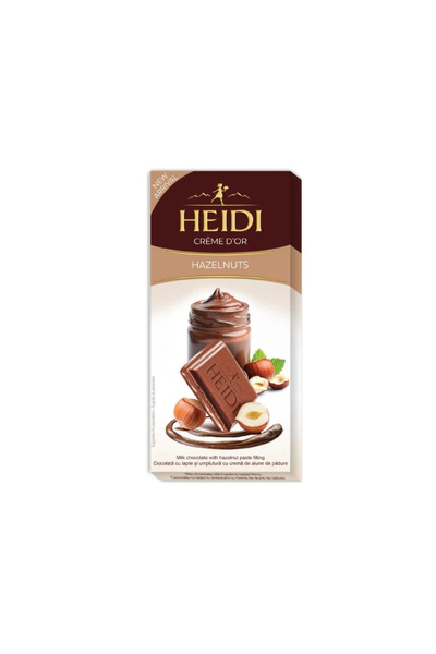 Heidi Ciocolata cu alune Creme D'Or, 90g
