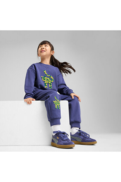 Puma Kids Boys Cats Club Sweatpants - Blue