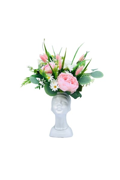 OEM Vaza Zola ceramica cu aranjament flora